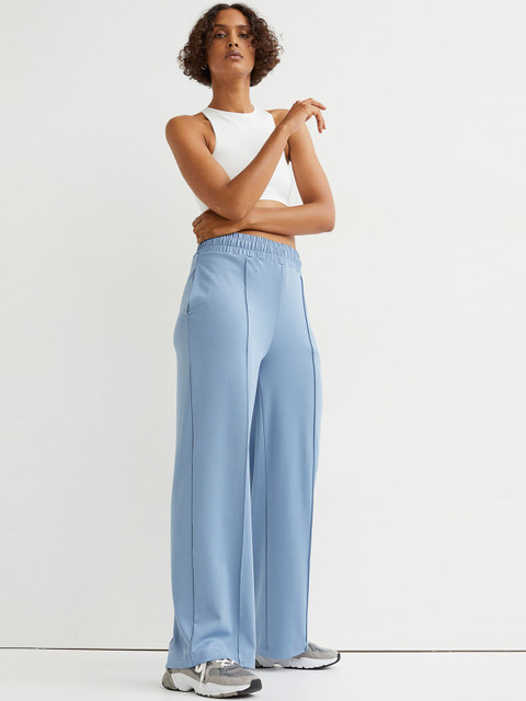 

H&M Women Blue Fast-Drying Track Pants