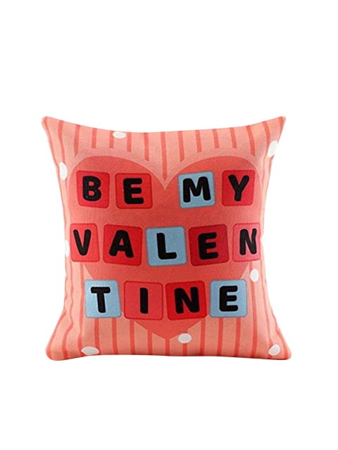 

Ferns N Petals Red & Blue Printed Cushion