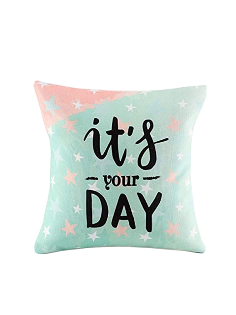 

Ferns N Petals Multi-Coloured Printed Square Cushion Insert