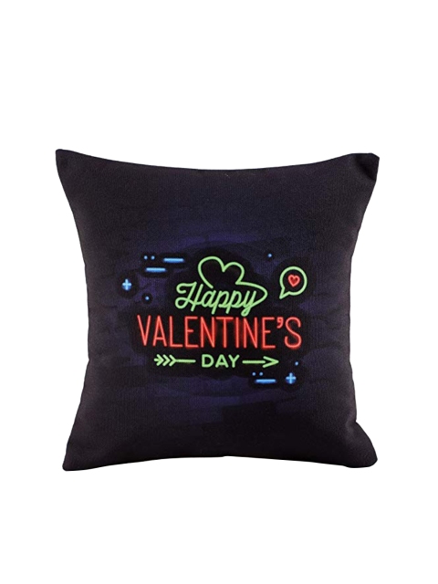 

Ferns N Petals Blue & Red Valentine Day Printed Cushion Cover