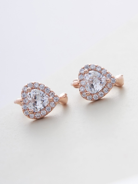 

Kushal's Fashion Jewellery Gold-Toned Contemporary Studs Earrings