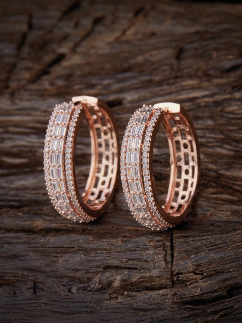 

Kushal's Fashion Jewellery Gold-Toned Contemporary Studs Earrings