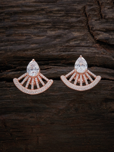 

Kushal's Fashion Jewellery Rose Gold-Plated Contemporary Studs