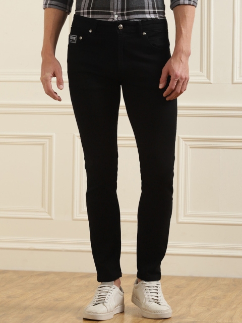 

Versace Jeans Couture Men Solid Black Slim Fit Jeans