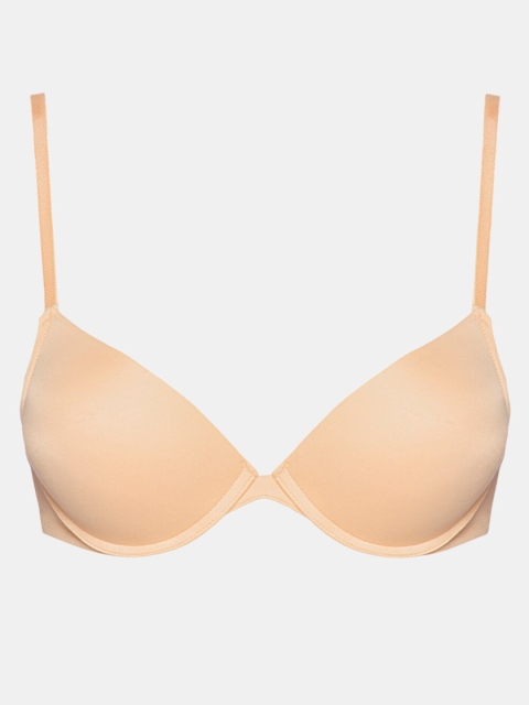 

YAMAMAY Peach-Coloured Bra Underwired Heavily Padded