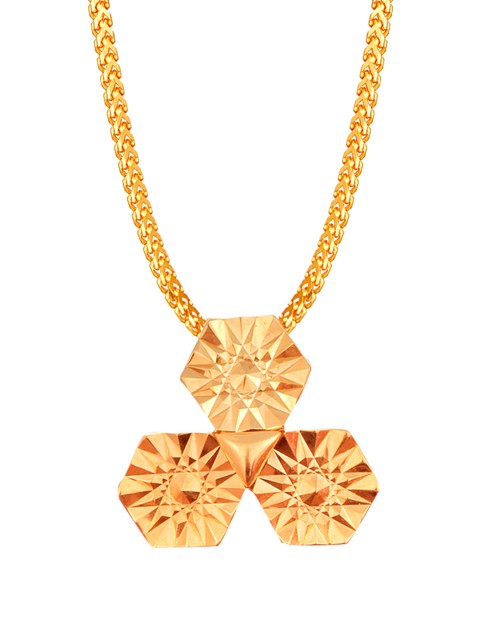 

Mia by Tanishq 14-Karat Yellow Gold Pendant