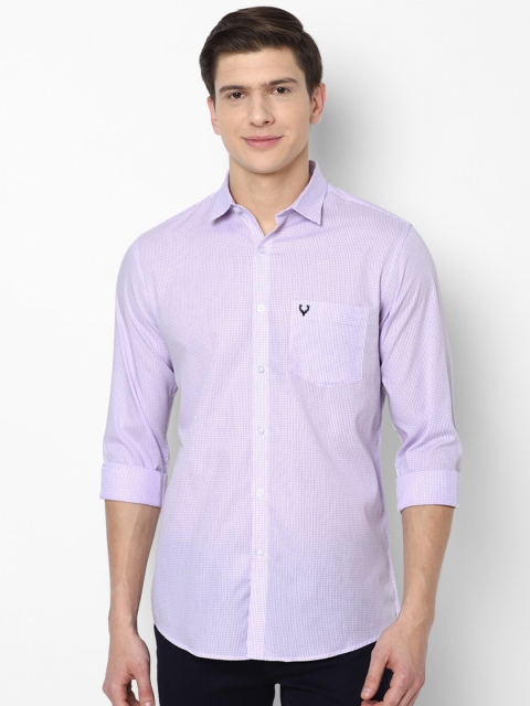 

Allen Solly Men Purple Slim Fit Casual Shirt