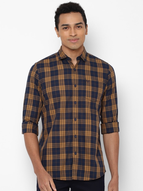 

Allen Solly Sport Men Orange Tartan Checks Checked Casual Shirt