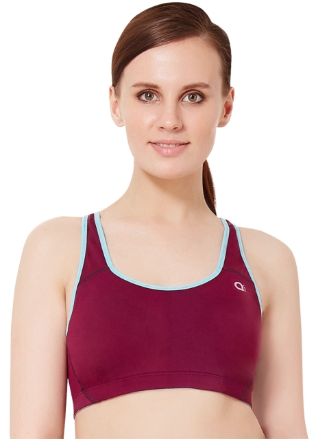 

Amante Burgundy Sports Bra ABR17113