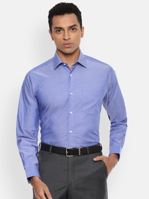 

Van Heusen Men Blue Formal Shirt