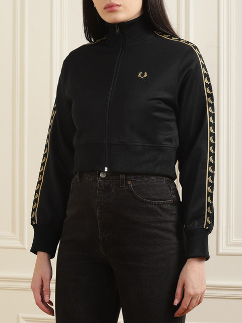 

Fred Perry Women Black Lightweight Crop Outdoor Bomber Jacket
