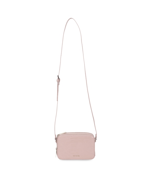 

Ted Baker Pink Textured Leather Swagger Sling Bag