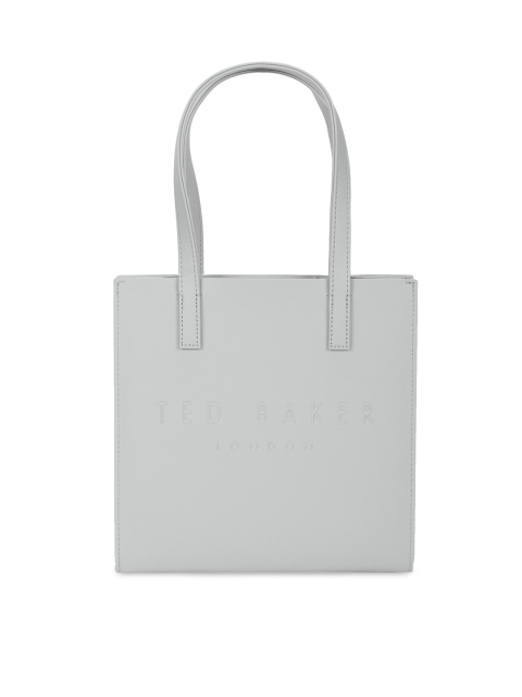 

Ted Baker Grey Leather Structured Tote Bag