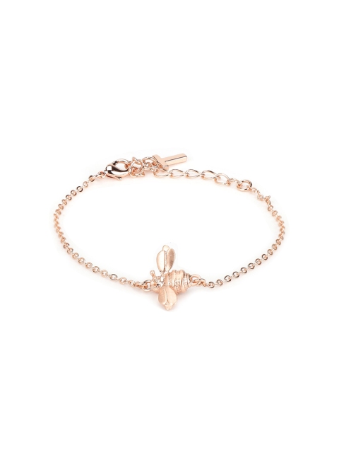 

Ted Baker Women Gold-Plated Charm Bracelet, Rose gold
