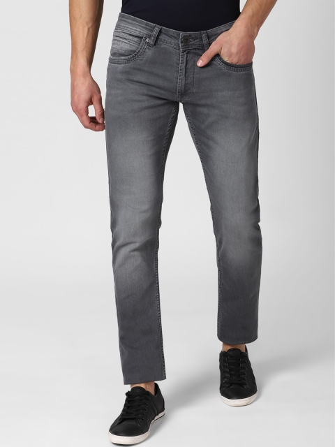 

Peter England Casuals Men Grey Slim Fit Heavy Fade Jeans