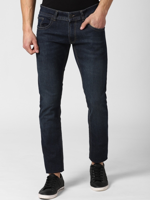 

Peter England Casuals Men Navy Blue Skinny Fit Light Fade Jeans