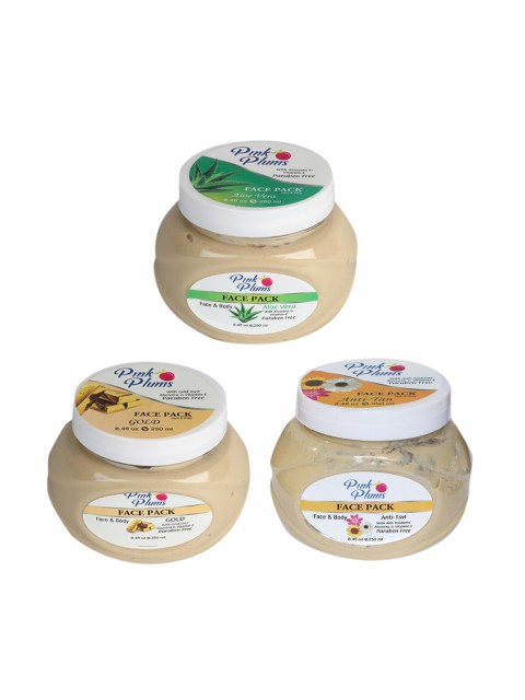 

Pink Plums Unisex Anti-Tan Face & Body Face Pack, Multi