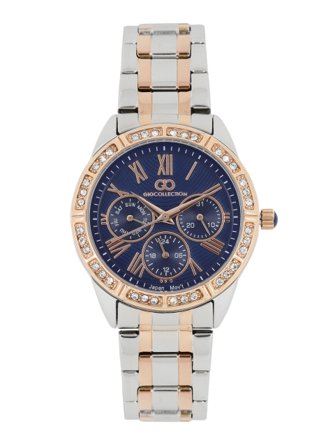 

GIO COLLECTION Women Navy Multifunction Analogue Watch G2022-22, Navy blue