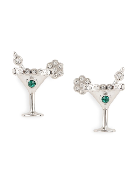 

Ted Baker Silver-Toned Contemporary Studs Earrings