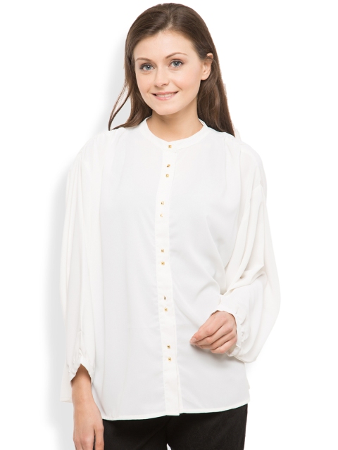 

Tokyo Talkies Women White Shirt