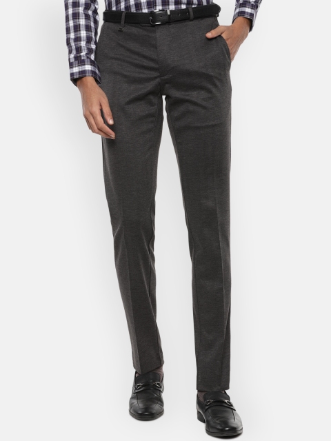 

Van Heusen Men Grey Slim Fit Trousers