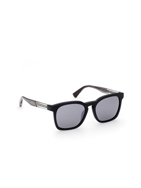 

DIESEL Unisex Grey Lens & Black Square Sunglasses with UV Protected Lens DL0342 53 02A