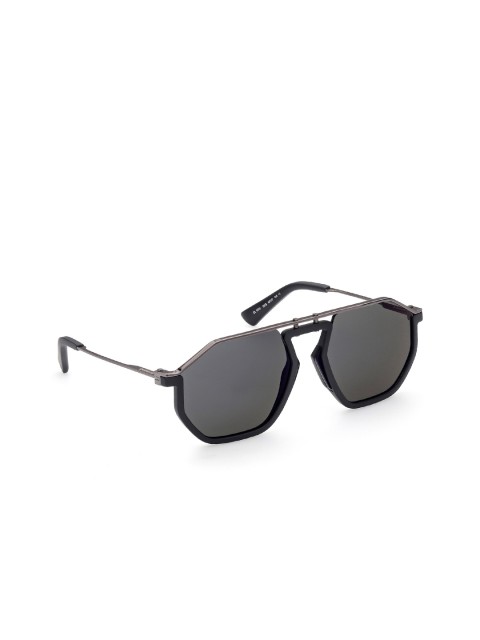 

DIESEL Men Green UV Protected Oversized Sunglasses DL0346 60 02Q