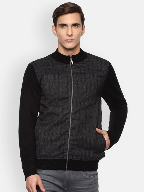 

Van Heusen Sport Men Black Checked Cardigan