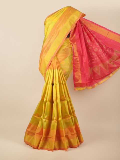 

Pothys Green & Pink Art Silk Saree