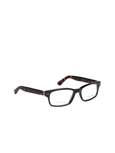

Ted Smith Women Black & Brown Full Rim Rectangle Frames