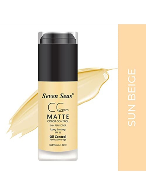 

Seven Seas Sun Beige SPF 25 Oil Control Matte CC Cream 40ml