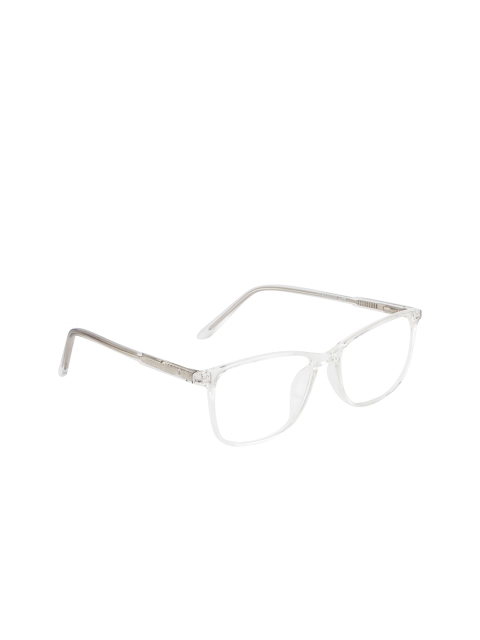 

Ted Smith Unisex Transparent Full Rim Rectangle Frames TS-86302_CRY