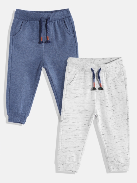 

mothercare Boys Pack Of 2 Joggers, Blue