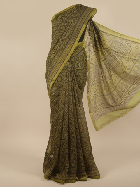 

Pothys Green Ethnic Motifs Saree