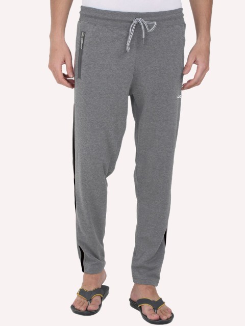

Genx Men Grey Melange Solid Pure Cotton Lounge Pant