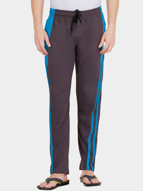 

Genx Men Blue Colourblocked Pure Cotton Lounge Pant