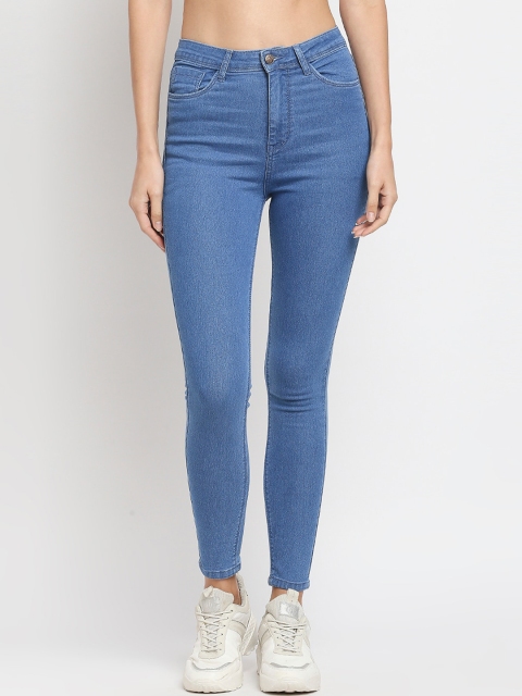 

fungus Women Blue Slim Fit High-Rise Stretchable Jeans