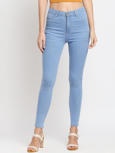 

fungus Women Blue Slim Fit High-Rise Stretchable Jeans