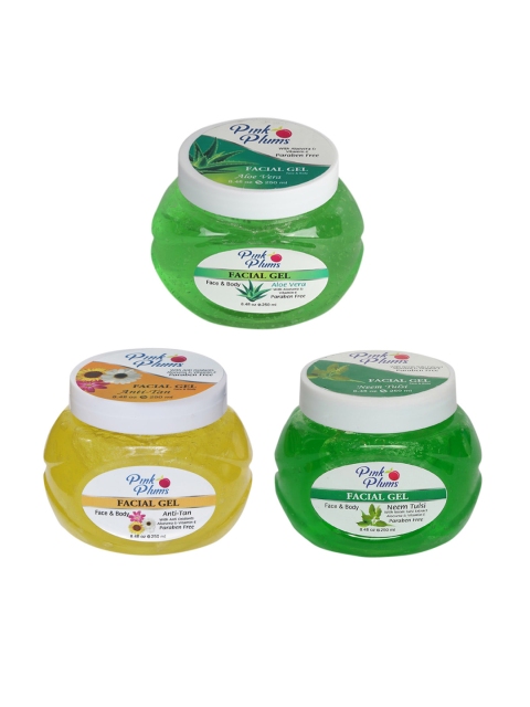 

Pink Plums Unisex Aloevera & Neem Anti-Tan Face & Body Facial Gel, Multi