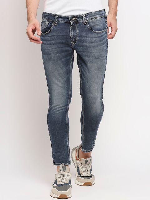 

SPYKAR Men Blue Slim Fit Low-Rise Heavy Fade Jeans