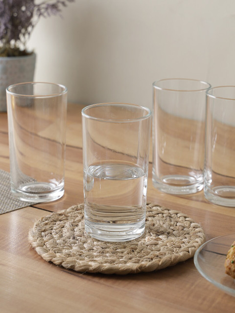 

Storehaus Set Of 6 Transparent Water Or Juice Glasses 265 ml