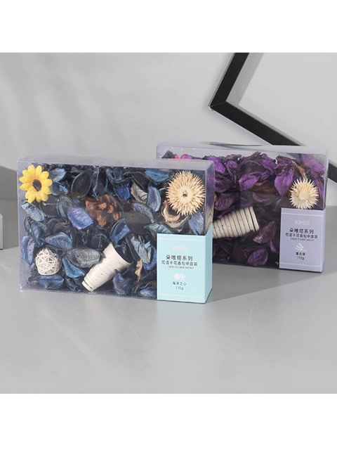 

XIMI VOGUE Blue & Purple Dried Flower Potpourri 170g