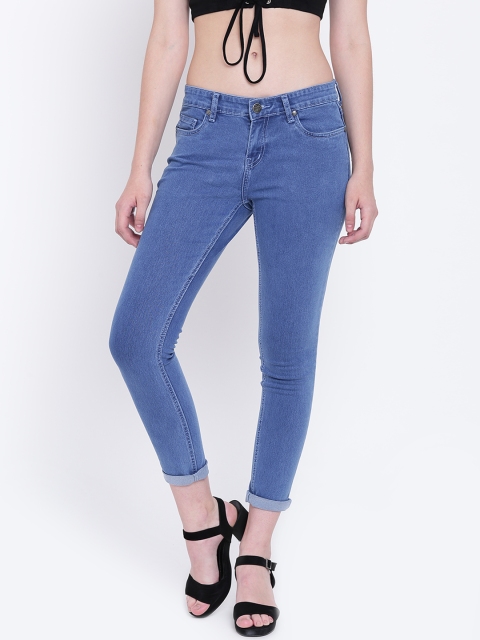 

High Star Women Blue Slim Fit Clean Look Jeans