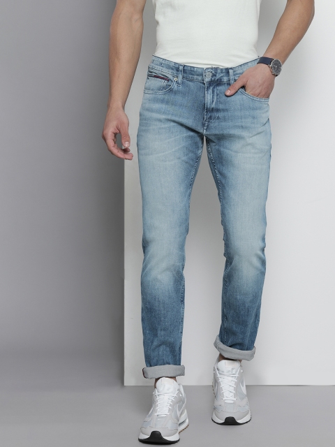 

Tommy Hilfiger Men Blue Slim Fit Heavy Fade Stretchable Jeans