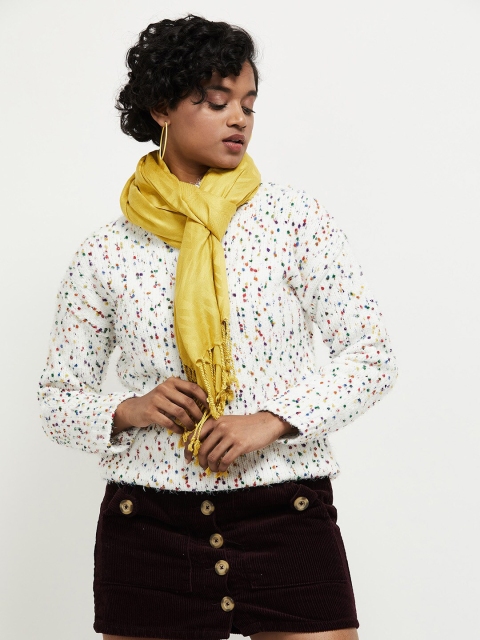 

Max Women Mustard Scarf