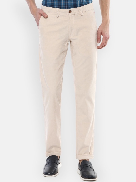 

Louis Philippe Sport Men Beige Slim Fit Trousers