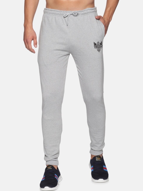 

MASH UNLIMITED Men Grey Printed Track Pants