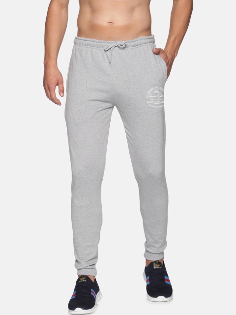 

MASH UNLIMITED Men Grey Printed Track Pants