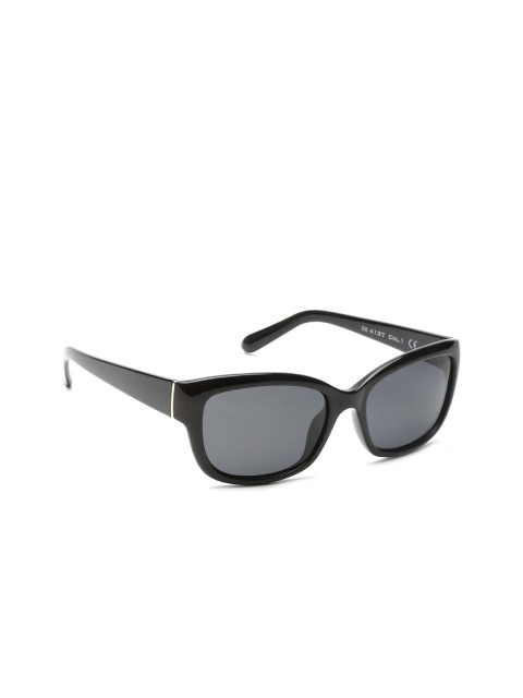 

Daniel Klein Women Polarised Rectangle Sunglasses DK4137, Grey