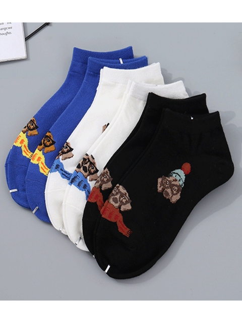 

XIMI VOGUE Pack of 2 Assorted No Show Socks
